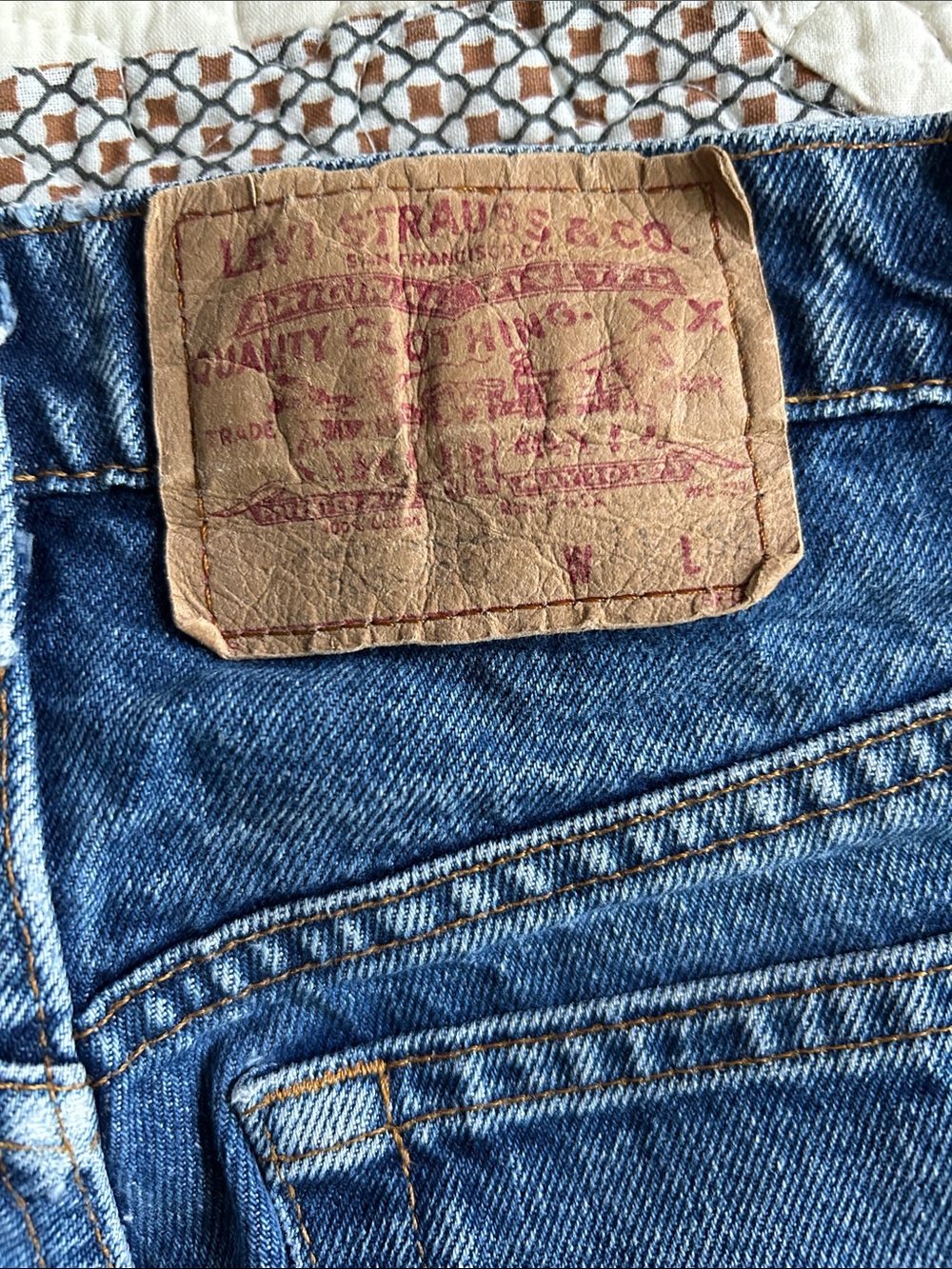 Vintage Levi’s 505 XX USA 31x30 Fits 30x28 1970s - Picture 6 of 11